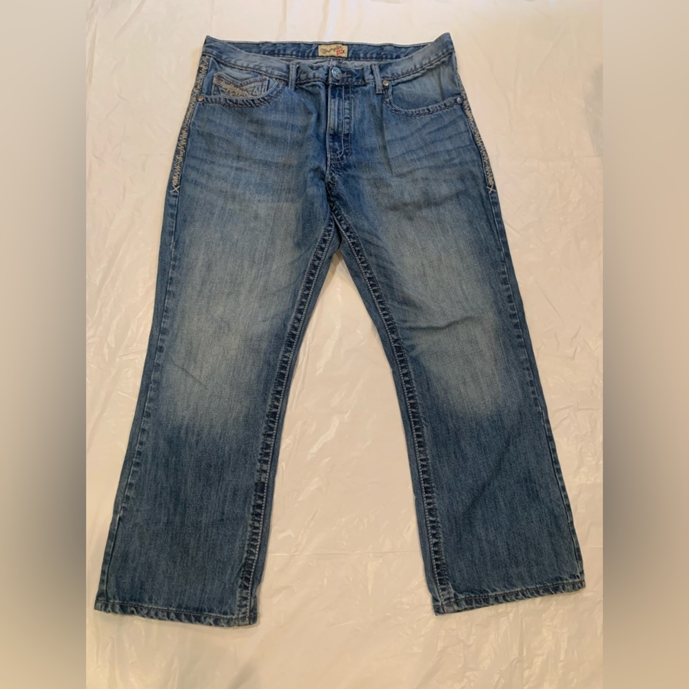 Wrangler 20X Medium Wash Men’s  Straight Jeans 38x30